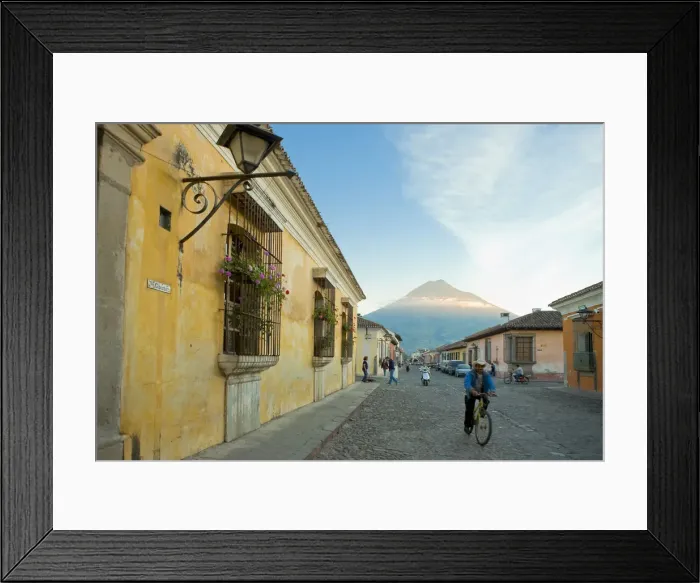 Framed Print : La Antigua Guatemala (Unesco site) and Vulcan de Agua, Guatemala Framed Print : La Antigua Guatemala (Unesco site) and Vulcan de Agua, Guatemala