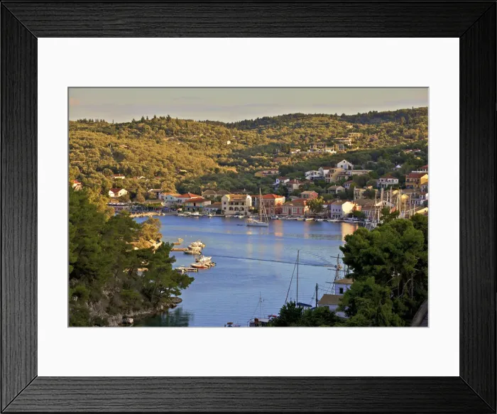 Framed Print : View Over Gaios Harbour, Paxos, The Ionian Islands, Greek Islands, Greece, Europe Framed Print : View Over Gaios Harbour, Paxos, The Ionian Islands, Greek Islands, Greece, Europe