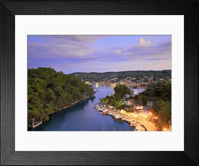 Framed Print : View Over Gaios Harbour, Paxos, The Ionian Islands, Greek Islands, Greece, Europe Framed Print : View Over Gaios Harbour, Paxos, The Ionian Islands, Greek Islands, Greece, Europe