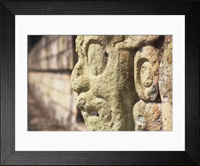Framed Print : Honduras, Copan Ruinas, Copan Ruins, East Court, Patio de Los Jaguares Framed Print : Honduras, Copan Ruinas, Copan Ruins, East Court, Patio de Los Jaguares