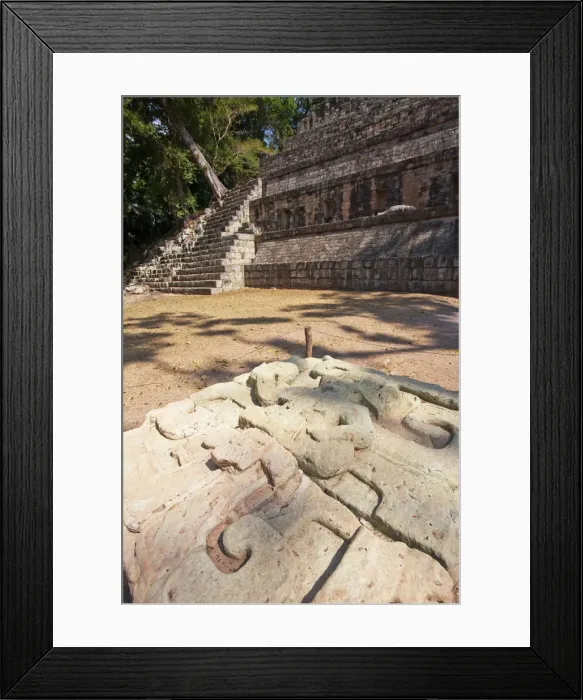 Framed Print : Honduras, Copan Ruinas, Copan Ruins, Acropolis Framed Print : Honduras, Copan Ruinas, Copan Ruins, Acropolis