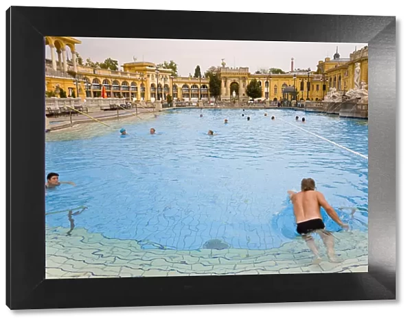 Thermal baths & pools, Szechenyi Baths, Budapest, Hungary