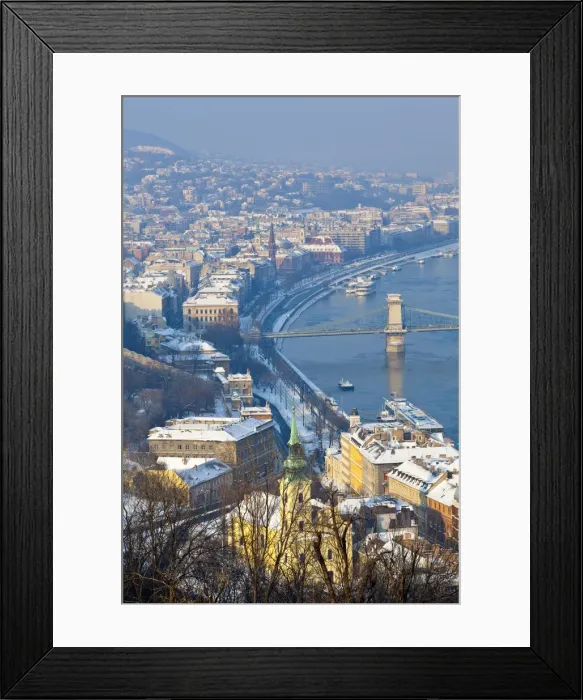 Framed Print : Buda Castle and Castle District, Budapest, Hungary Framed Print : Buda Castle and Castle District, Budapest, Hungary