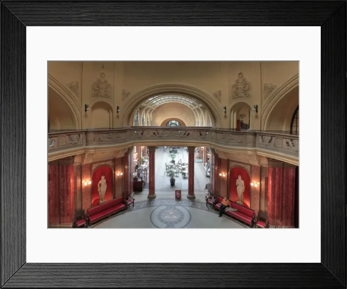 Framed Print : Hungary, Budapest, Gellert Baths & Spa, main hall Framed Print : Hungary, Budapest, Gellert Baths & Spa, main hall