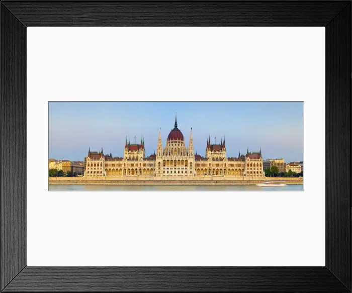 Framed Print : Hungarian Parliament Building & The River Danube illuminated at Dusk, Budapest, Hungary Framed Print : Hungarian Parliament Building & The River Danube illuminated at Dusk, Budapest, Hungary