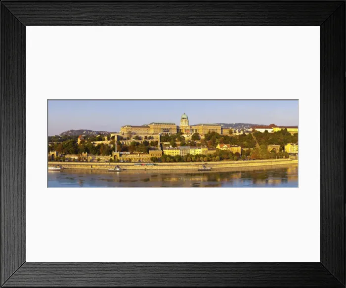 Framed Print : Royal Palace & River Danube illuminated at Sunrise, Castle Hill, Budapest, Hungary Framed Print : Royal Palace & River Danube illuminated at Sunrise, Castle Hill, Budapest, Hungary