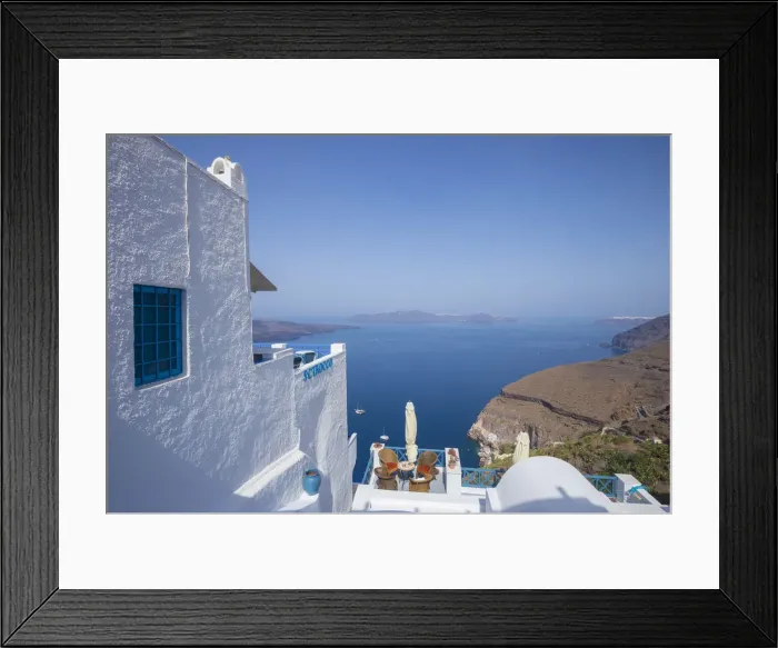 Framed Print : Fira, Santorini (Thira), Cyclades Islands, Greece Framed Print : Fira, Santorini (Thira), Cyclades Islands, Greece