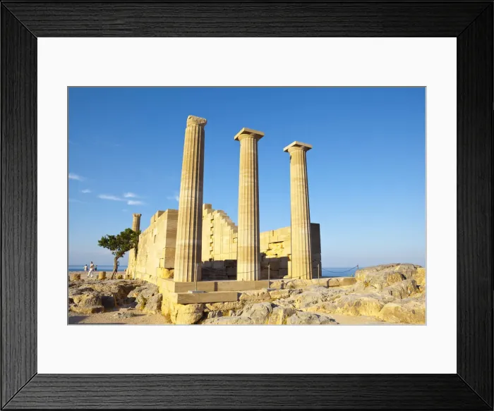 Framed Print : Acropolis of Lindos, Lindos, Rhodes, Greece Framed Print : Acropolis of Lindos, Lindos, Rhodes, Greece