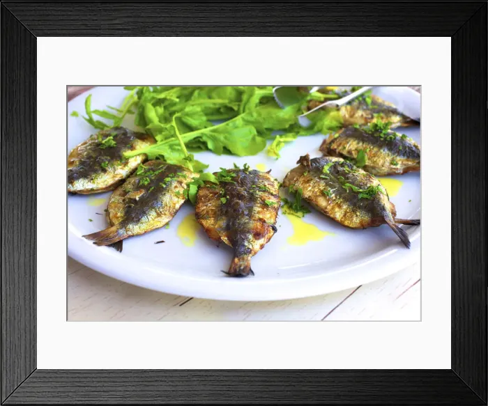 Framed Print : Stuffed Sardines, Leros, Dodecanese, Greek Islands, Greece, Europe Framed Print : Stuffed Sardines, Leros, Dodecanese, Greek Islands, Greece, Europe