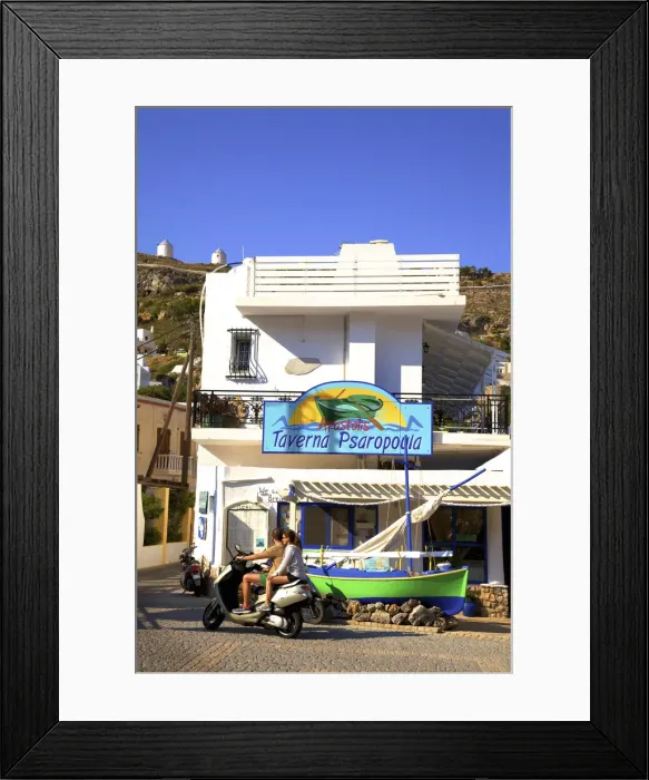 Framed Print : Panteli, Leros, Dodecanese, Greek Islands, Greece, Europe Framed Print : Panteli, Leros, Dodecanese, Greek Islands, Greece, Europe