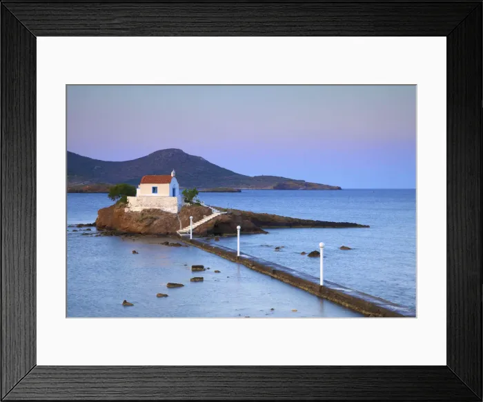 Framed Print : White Chapel At Agios Isidoros, Leros, Dodecanese, Greek Islands, Greece, Europe Framed Print : White Chapel At Agios Isidoros, Leros, Dodecanese, Greek Islands, Greece, Europe