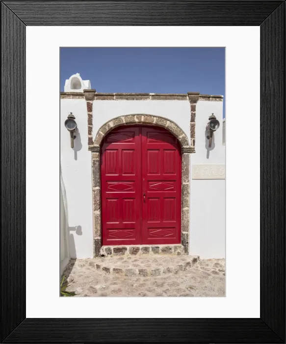 Framed Print : Fira, Santorini (Thira), Cyclades Islands, Greece Framed Print : Fira, Santorini (Thira), Cyclades Islands, Greece