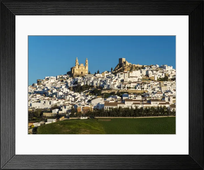 Framed Print : Olvera, Andalusia, Spain