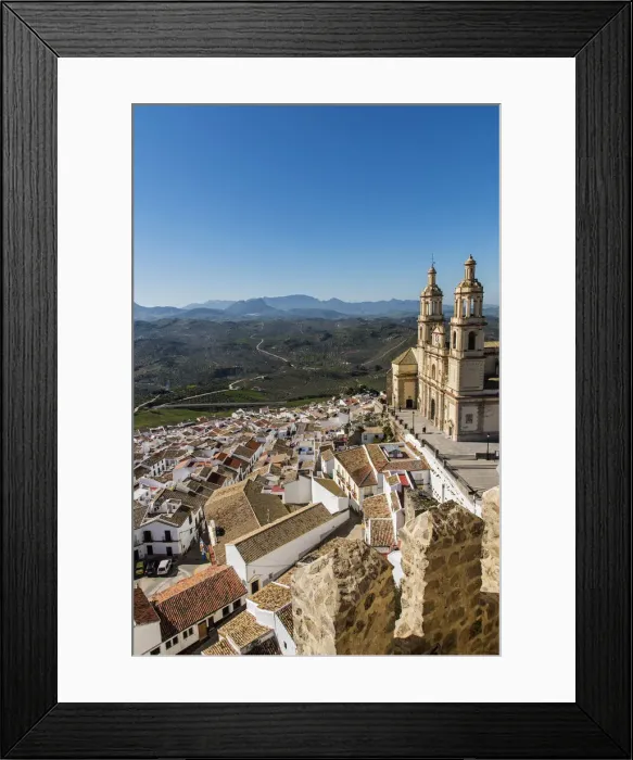 Framed Print : Olvera, Andalusia, Spain Framed Print : Olvera, Andalusia, Spain