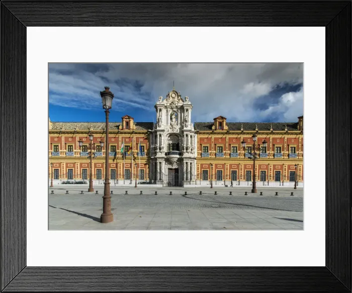 Framed Print : Palace of San Telmo, seat of the presidency of the Andalusian Autonomous Government Framed Print : Palace of San Telmo, seat of the presidency of the Andalusian Autonomous Government