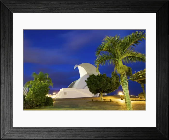 Framed Print : Opera in Santa Cruz, Tenerife, Canary Islands, Spain Framed Print : Opera in Santa Cruz, Tenerife, Canary Islands, Spain