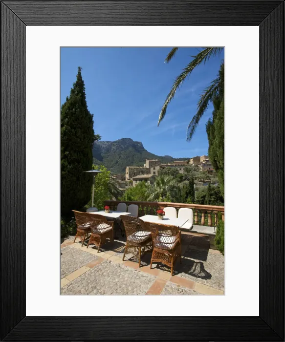 Framed Print : Hotel La Residencia, Deia, Deya, Majorca, Balearic Islands, Spain Framed Print : Hotel La Residencia, Deia, Deya, Majorca, Balearic Islands, Spain