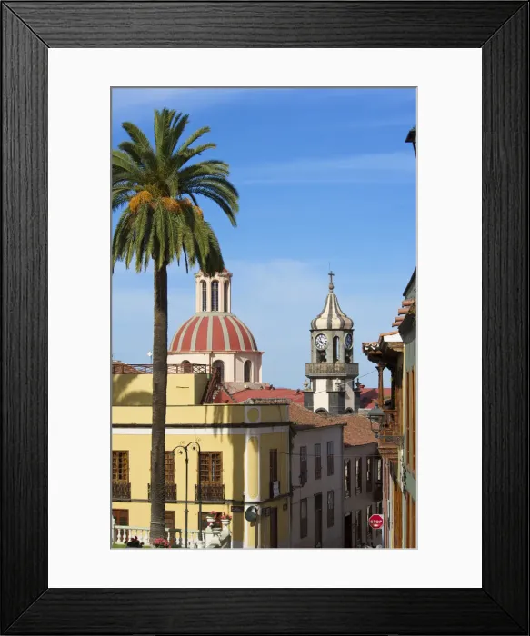 Framed Print : La Orotava, Tenerife, Canary Islands, Spain