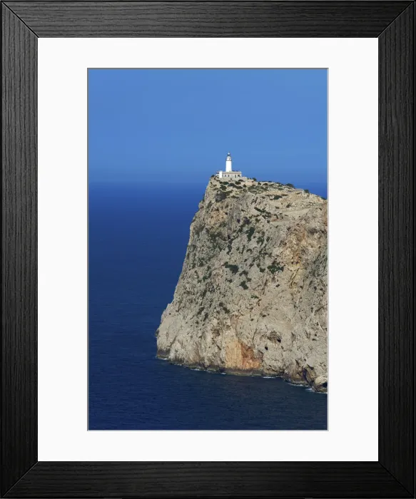 Framed Print : Mirador des Colomer, Cap Formentor, Majorca, Balearic Islands, Spain