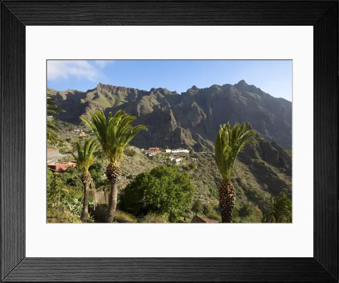 Framed Print : Masca, Tenerife, Canary Islands, Spain