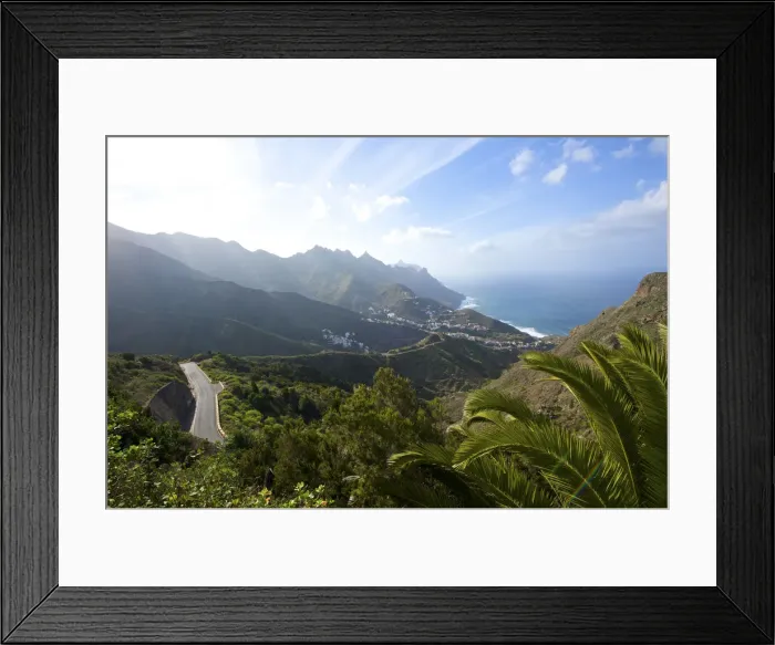 Framed Print : Taganana in the Anaga Mountains, Tenerife, Canary Islands, Spain Framed Print : Taganana in the Anaga Mountains, Tenerife, Canary Islands, Spain