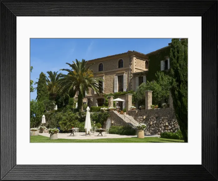 Framed Print : Hotel La Residencia, Deia, Deya, Majorca, Balearic Islands, Spain Framed Print : Hotel La Residencia, Deia, Deya, Majorca, Balearic Islands, Spain