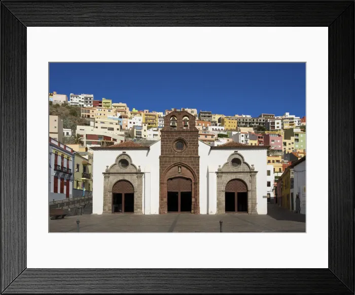 Framed Print : Iglesia Nuestra Senora de la Ascuncion, San Sebastian, La Gomera, Canary Islands, Spain Framed Print : Iglesia Nuestra Senora de la Ascuncion, San Sebastian, La Gomera, Canary Islands, Spain