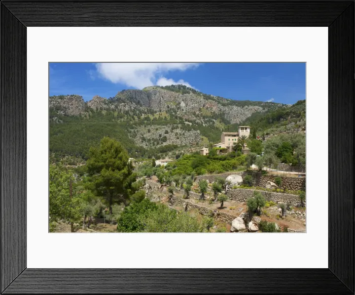 Framed Print : Finca near Soller, Majorca, Balearic Islands, Spain Framed Print : Finca near Soller, Majorca, Balearic Islands, Spain