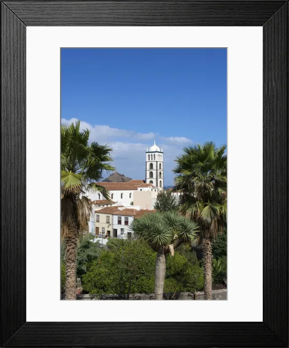Framed Print : Church in Garachico, Tenerife, Canary Islands, Spain Framed Print : Church in Garachico, Tenerife, Canary Islands, Spain