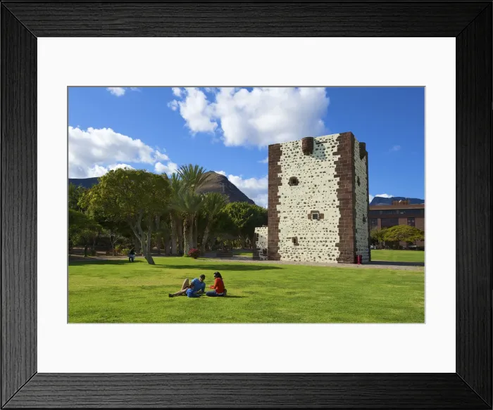 Framed Print : Torre del Conde in San Sebastian, La Gomera, Canary Islands, Spain Framed Print : Torre del Conde in San Sebastian, La Gomera, Canary Islands, Spain