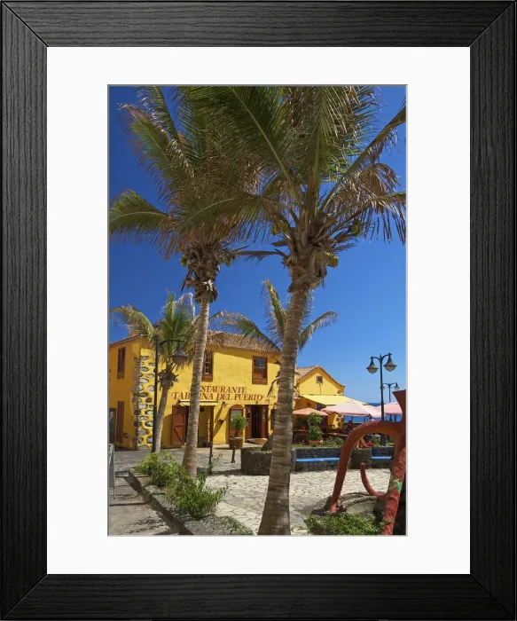 Framed Print : Taberna del Puerto in Puerto de Tazacorte, La Palma, Canaries, Spain Framed Print : Taberna del Puerto in Puerto de Tazacorte, La Palma, Canaries, Spain