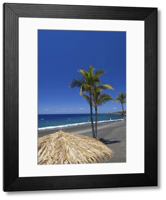 Framed Print : Playa de Puerto Naos, La Palma, Canaries, Spain