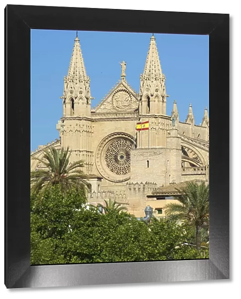 Cathedral La Seu in Palma de Mallorca, Majorca, Balearics, Spain