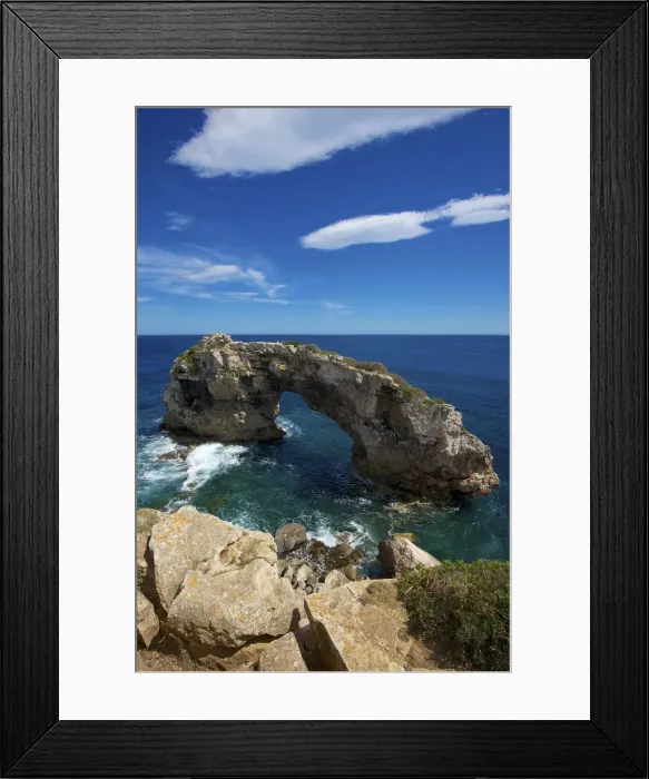 Framed Print : Es Pontas near Cala Llombarts, Majorca, Balearics, Spain Framed Print : Es Pontas near Cala Llombarts, Majorca, Balearics, Spain