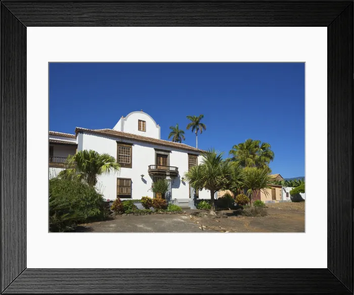 Framed Print : Villa in Arugal, Los Llanos de Aridane, La Palma, Canaries, Spain Framed Print : Villa in Arugal, Los Llanos de Aridane, La Palma, Canaries, Spain