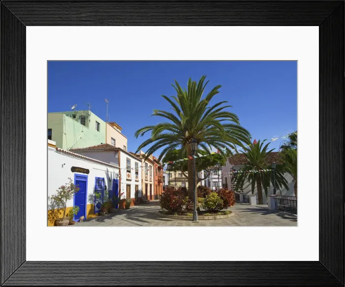 Framed Print : San Andres, La Palma, Canaries, Spain