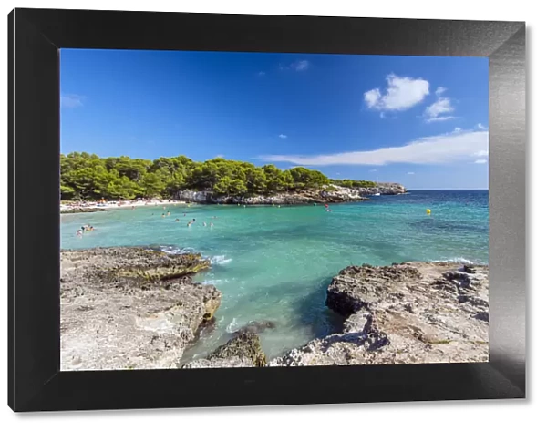 Cala Turqueta beach, Menorca or Minorca, Balearic Islands, Spain