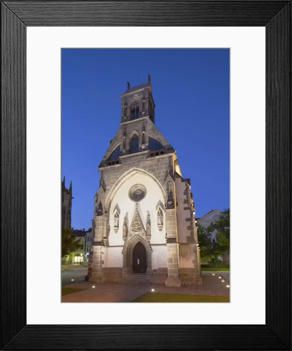 Framed Print : St Michaels Chapel at dusk, Kosice, Kosice Region, Slovakia Framed Print : St Michaels Chapel at dusk, Kosice, Kosice Region, Slovakia