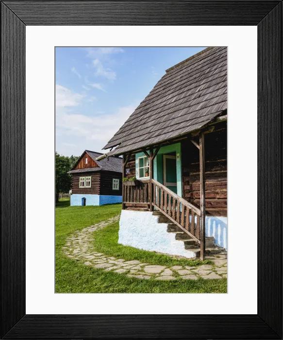 Framed Print : Open Air Museum at Stara Lubovna, Presov Region, Slovakia Framed Print : Open Air Museum at Stara Lubovna, Presov Region, Slovakia