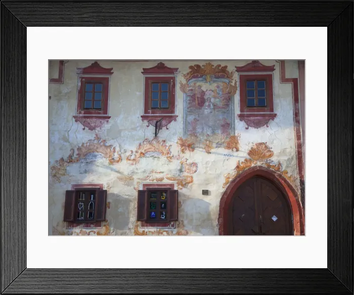 Framed Print : Decorative building in Radnicne Square, Bardejov (UNESCO World Heritage Site), Presov