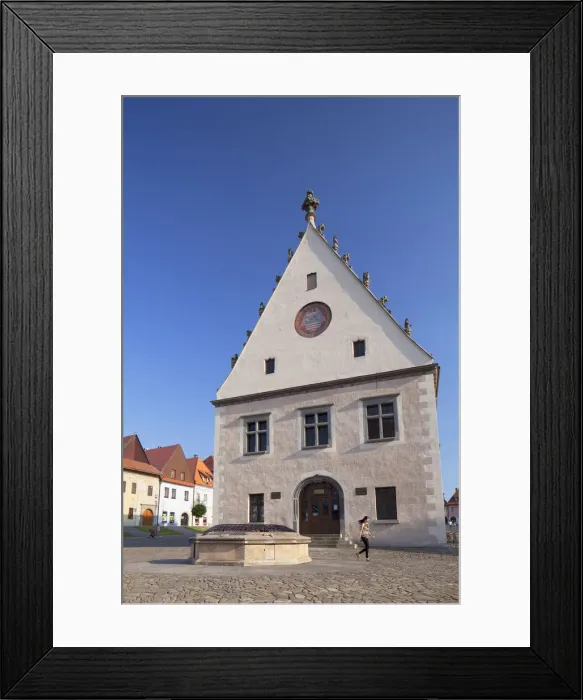 Framed Print : Saris Museum in Radnicne Square, Bardejov (UNESCO World Heritage Site), Presov Region Framed Print : Saris Museum in Radnicne Square, Bardejov (UNESCO World Heritage Site), Presov Region
