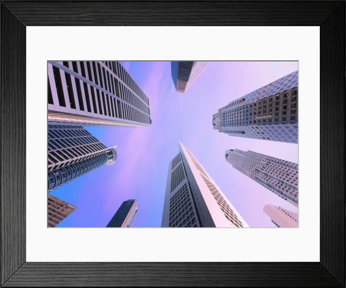 Framed Print : Singapore, Singapore City