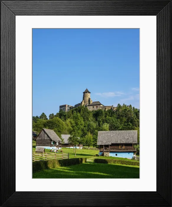 Framed Print : Open Air Museum at Stara Lubovna, Presov Region, Slovakia Framed Print : Open Air Museum at Stara Lubovna, Presov Region, Slovakia