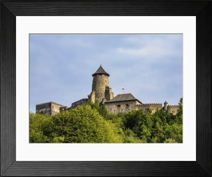 Framed Print : Castle in Stara Lubovna, Presov Region, Slovakia Framed Print : Castle in Stara Lubovna, Presov Region, Slovakia