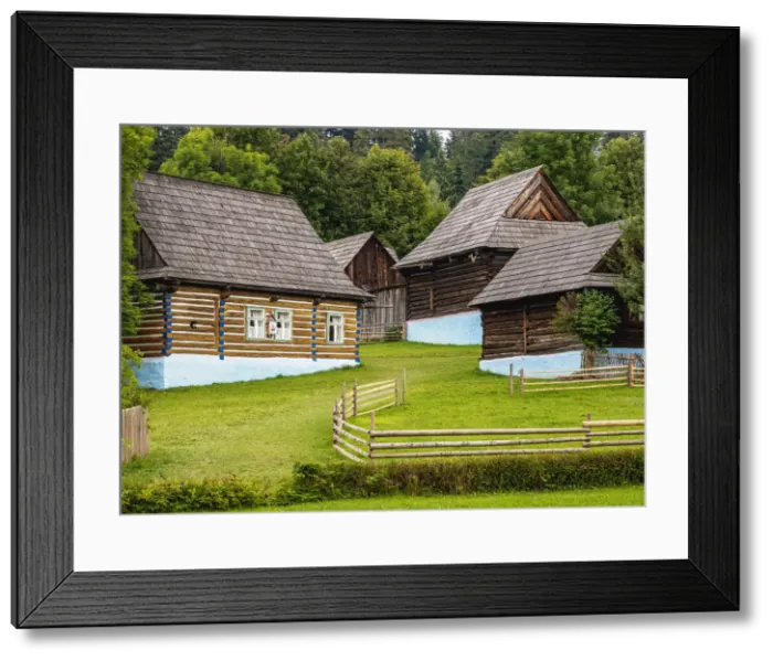 Framed Print : Huts in Open Air Museum at Stara Lubovna, Presov Region, Slovakia Framed Print : Huts in Open Air Museum at Stara Lubovna, Presov Region, Slovakia