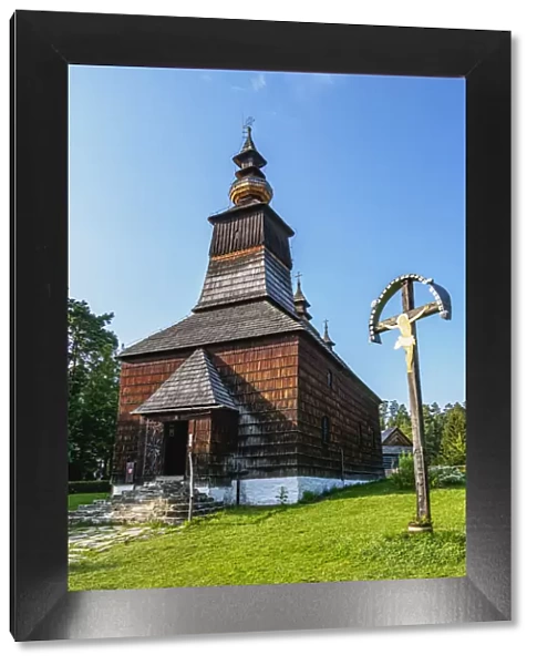 Church in Open Air Museum at Stara Lubovna, Presov Region, Slovakia