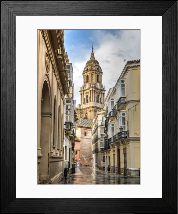 Framed Print : Cathedral, Malaga, Andalusia, Spain Framed Print : Cathedral, Malaga, Andalusia, Spain