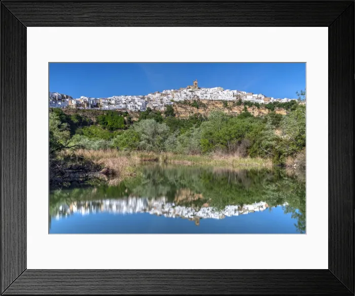 Framed Print : Arcos de la Frontera, Andalusia, Spain