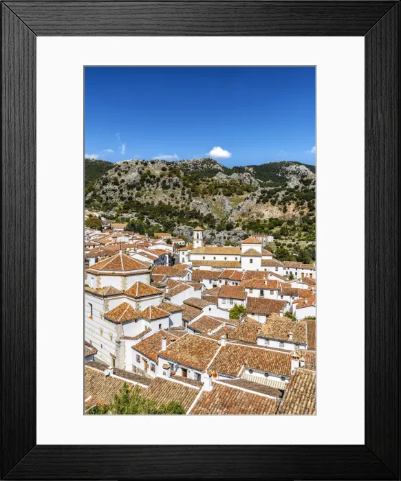 Framed Print : Grazalema, Andalusia, Spain Framed Print : Grazalema, Andalusia, Spain