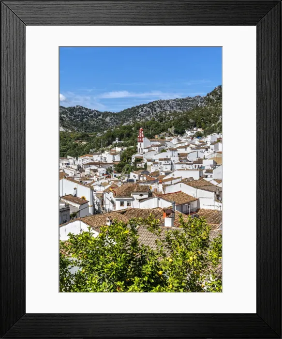 Framed Print : Ubrique, Andalusia, Spain Framed Print : Ubrique, Andalusia, Spain
